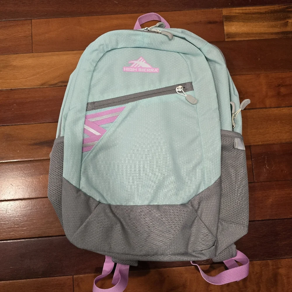 NWOTs High Sierra Outburst 2.0 Backpack in Sky Blue